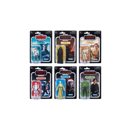 Star Wars  S2 BS VIN FIGURAS BLACK SERIES VINTAGE ASST.-MundodelJugete-Niños