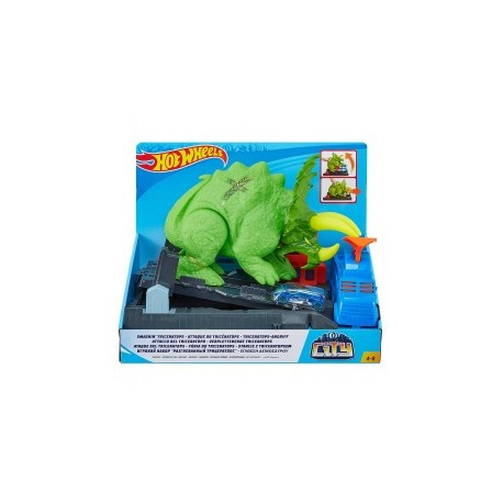 Triceraptos Destructor Hot Wheels-MundodelJugete-Niños