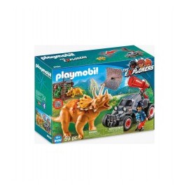 Coche con Triceraptor con Cañon-MundodelJugete-Niños