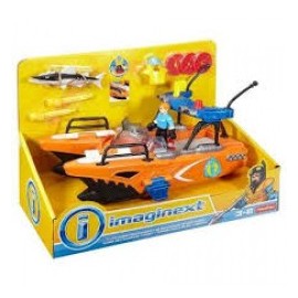 Fisher Price Imaginext Barco Turbo Rescate-MundodelJugete-Niños