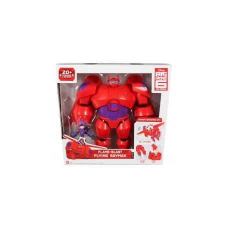 Figura 6" Baymax y Hero de Lujo Grandes Heroes-MundodelJugete-Niños