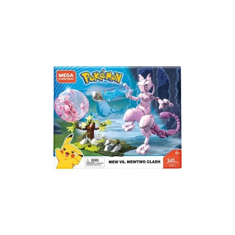 Mew Vs Mewtwo Mega Construx-MundodelJugete-Niños