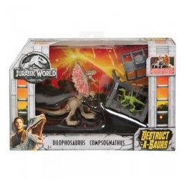 Surtido de Dinos Destructores Jurassic World-MundodelJugete-Niños