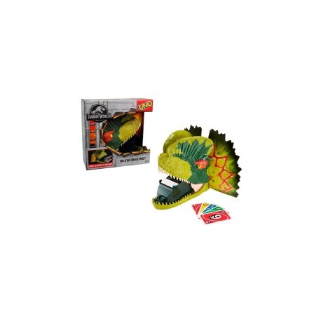 Uno Dino Attack Jurassic World-MundodelJugete-Niños