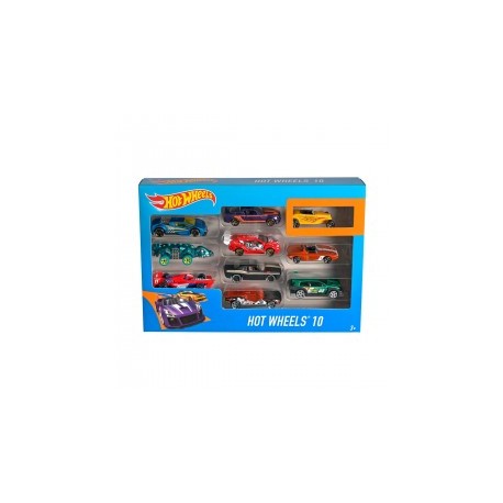 Hot Wheels Paquete de 10-MundodelJugete-Niños