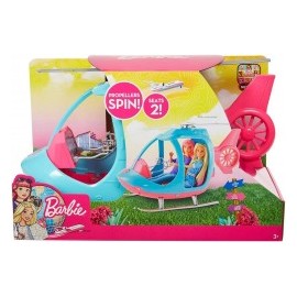 BARBIE EXPLORA Y DESCUBRE HELICÓPTERO DE BARBIE-MundodelJugete-Niñas