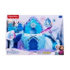 F-P LITTLE PEOPLE FROZEN PALACIO DE HIELO DE ELSA-MundodelJugete-Niñas