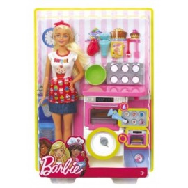 BARBIE CHEF DE PASTELES-MundodelJugete-Niñas