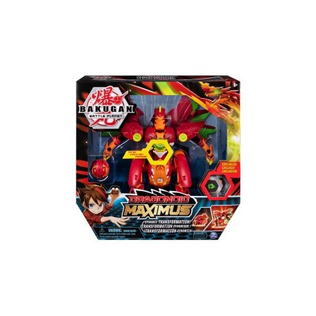 BAKUGAN DRAGON MAXIMUS-MundodelJugete-Niños