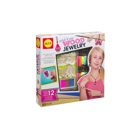 Stitch & Wear Wood Jewelry-MundodelJugete-Niñas