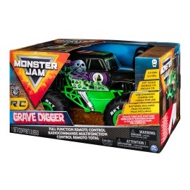 MONSTER JAM RC 1.15 GRAVE DIGGER-MundodelJugete-Niños