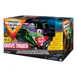 MONSTER JAM RC 1.10 GRAVE DIGGER-MundodelJugete-Niños