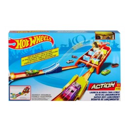 Pista vueltas y choques Hot wheels-MundodelJugete-Niños