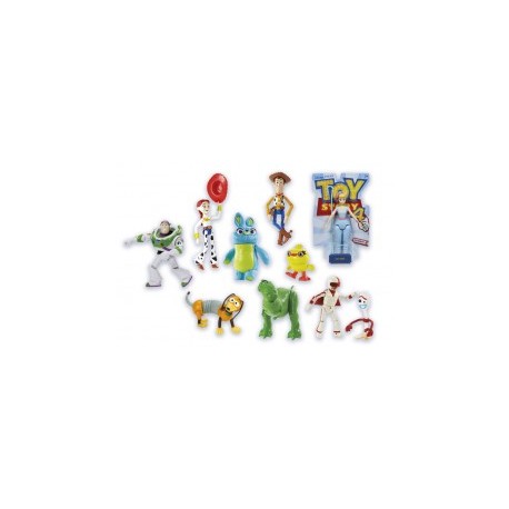 Toy Story 4 Figuras Assortment Paquete de 10 Pzs-MundodelJugete-Niños