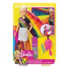 Barbie Peinados de Arcoiris-MundodelJugete-Niñas