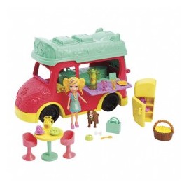 Polly Pocket - Camión de Licuados-MundodelJugete-Niñas