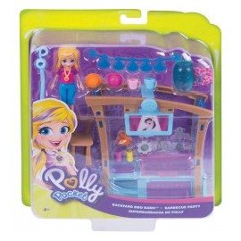 Polly Pocket - Fiesta de Parrillada-MundodelJugete-Niñas