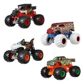 Hot Wheels® Monster Trucks 1:24 Collection-MundodelJugete-Niños