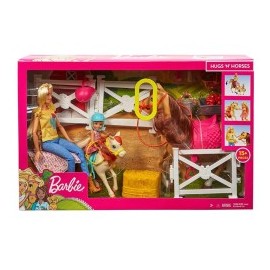 Barbie y Chelsea Diversión en Caballos-MundodelJugete-Niñas