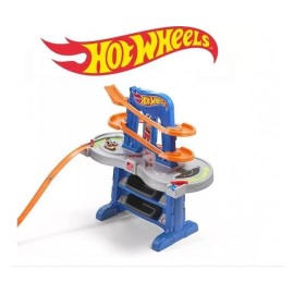 Pista de carrera de Hot Wheels-MundodelJugete-Niños