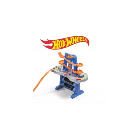 Pista de carrera de Hot Wheels-MundodelJugete-Niños