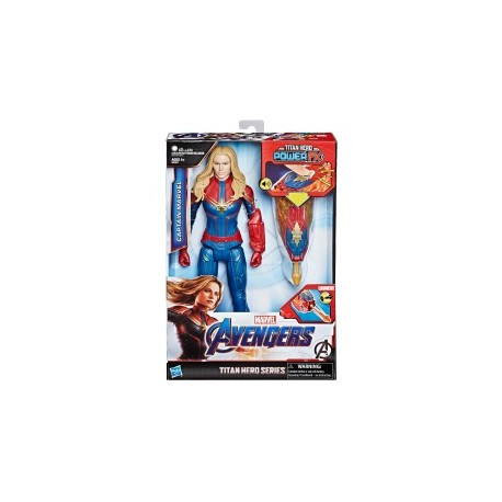 Marvel Avengers: Endgame - Titan Hero Power FX Capitana Marvel-MundodelJugete-Niños