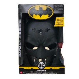 DC Comics BM Mascara de Batman Con Cambiador De Voz-MundodelJugete-Niños