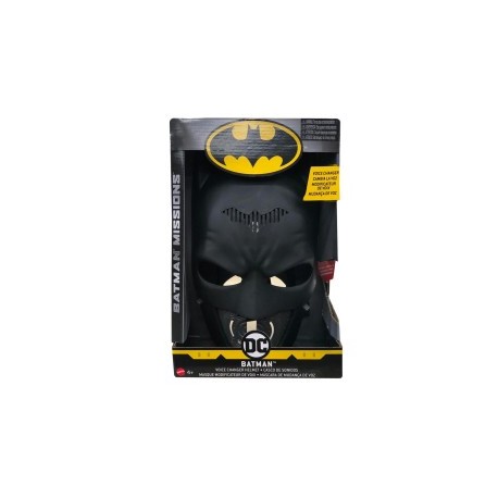 DC Comics BM Mascara de Batman Con Cambiador De Voz-MundodelJugete-Niños