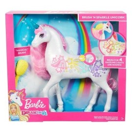 Barbie Unicornio Brillante-MundodelJugete-Niñas