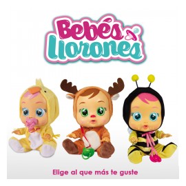 Cry Babies -  Chilloncitos Surtido-MundodelJugete-Niñas