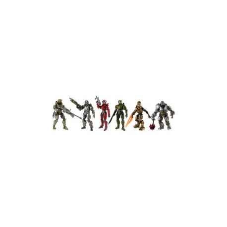 Halo Surtido de Figuras 6 Pulgadas - Mattel-MundodelJugete-Niños