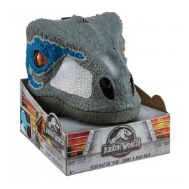 Mascara Interactiva de Raptor - Jurassic World-MundodelJugete-Niños