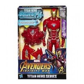 Avengers  Titan Hero Power FX Iron Man 12 Pulgadas  - Hasbro-MundodelJugete-Niños