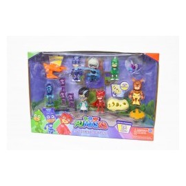 PJ MASK SET FIGURAS 12 PERSONAJES-MundodelJugete-Niños