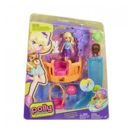 Polly Pocket Fiesta En El Parque De Mascotas -Mattel-MundodelJugete-Niñas
