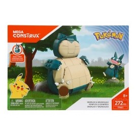 Snorlax & Munchlax Mega Construx-MundodelJugete-Niños