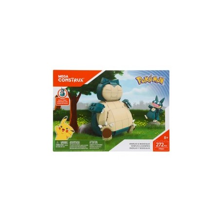 Snorlax & Munchlax Mega Construx-MundodelJugete-Niños