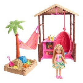 Barbie Explora y Descubre Cabaña de Playa de Chelsea-MundodelJugete-Niñas
