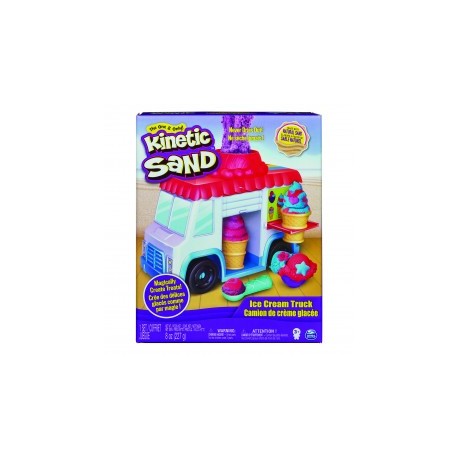 Kinetic Sand Set Camiones De Helados-MundodelJugete-Preescolar