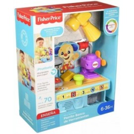 Perrito Ríe y Aprende - Banco de Herramientas de Fisher Price-MundodelJugete-Bebés