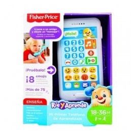 Mi Primer Teléfono de Aprendizaje - Fisher Price-MundodelJugete-Bebés