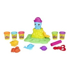 Tentáculos Divertidos - Play-Doh-MundodelJugete-Preescolar