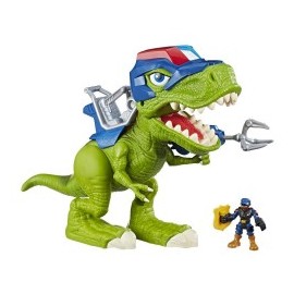 Polisaurio y Pepe Placa - Playskool Heroes Chomp Squad-MundodelJugete-Preescolar