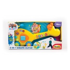 Guitarra Jirafa 2 en 1 WinFun-MundodelJugete-Bebés