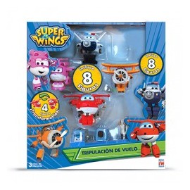 Super Wings Set De 8 Personajes-MundodelJugete-Preescolar