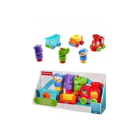 Safari Tren de Animalitos Fisher Price-MundodelJugete-Bebés