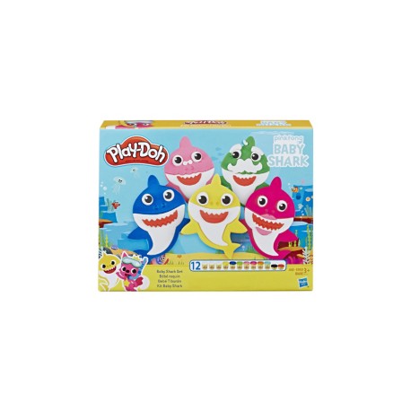 Set Baby Shark Play-Doh-MundodelJugete-Preescolar