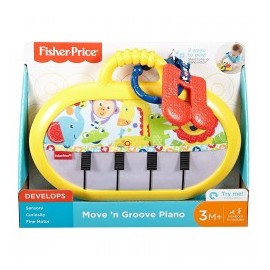 Pianito Baila Conmigo - Fisher Price-MundodelJugete-Bebés