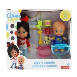 Cleo y Cuquin ¡Vamos a Comer! - Fisher Price-MundodelJugete-Preescolar