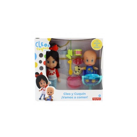 Cleo y Cuquin ¡Vamos a Comer! - Fisher Price-MundodelJugete-Preescolar